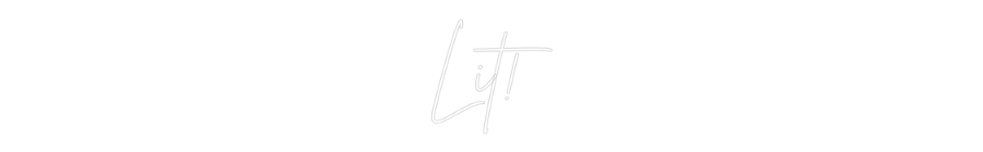 Custom Back Lit Neon Sign Online Editor Lit!