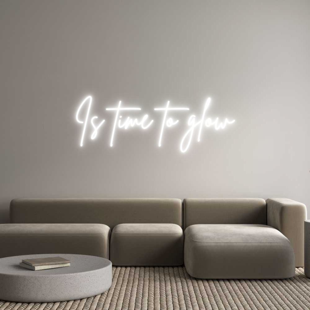 Custom Neon Sign Online Editor Is time to glow