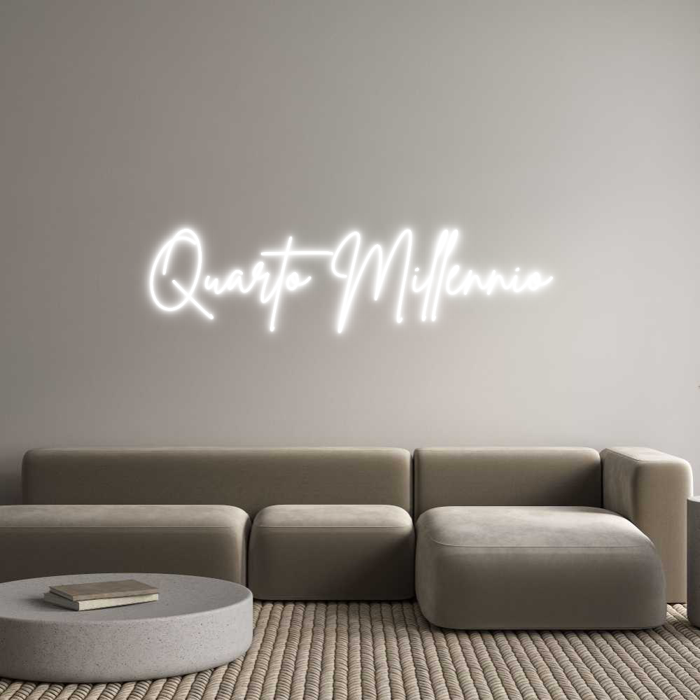 Custom Neon Sign Online Editor Quarto Millen...