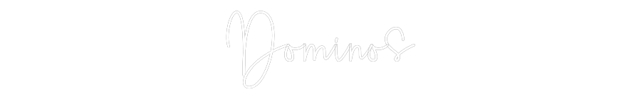 Custom Neon Sign Online Editor Dominos