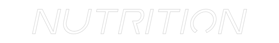 Custom Neon Sign Online Editor Nutrition