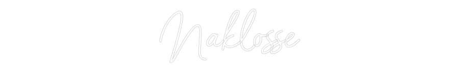 Custom Neon Sign Online Editor Naklosse