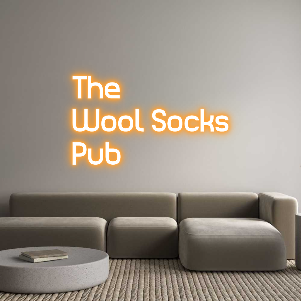 Custom Neon Sign Online Editor The 
Wool So...