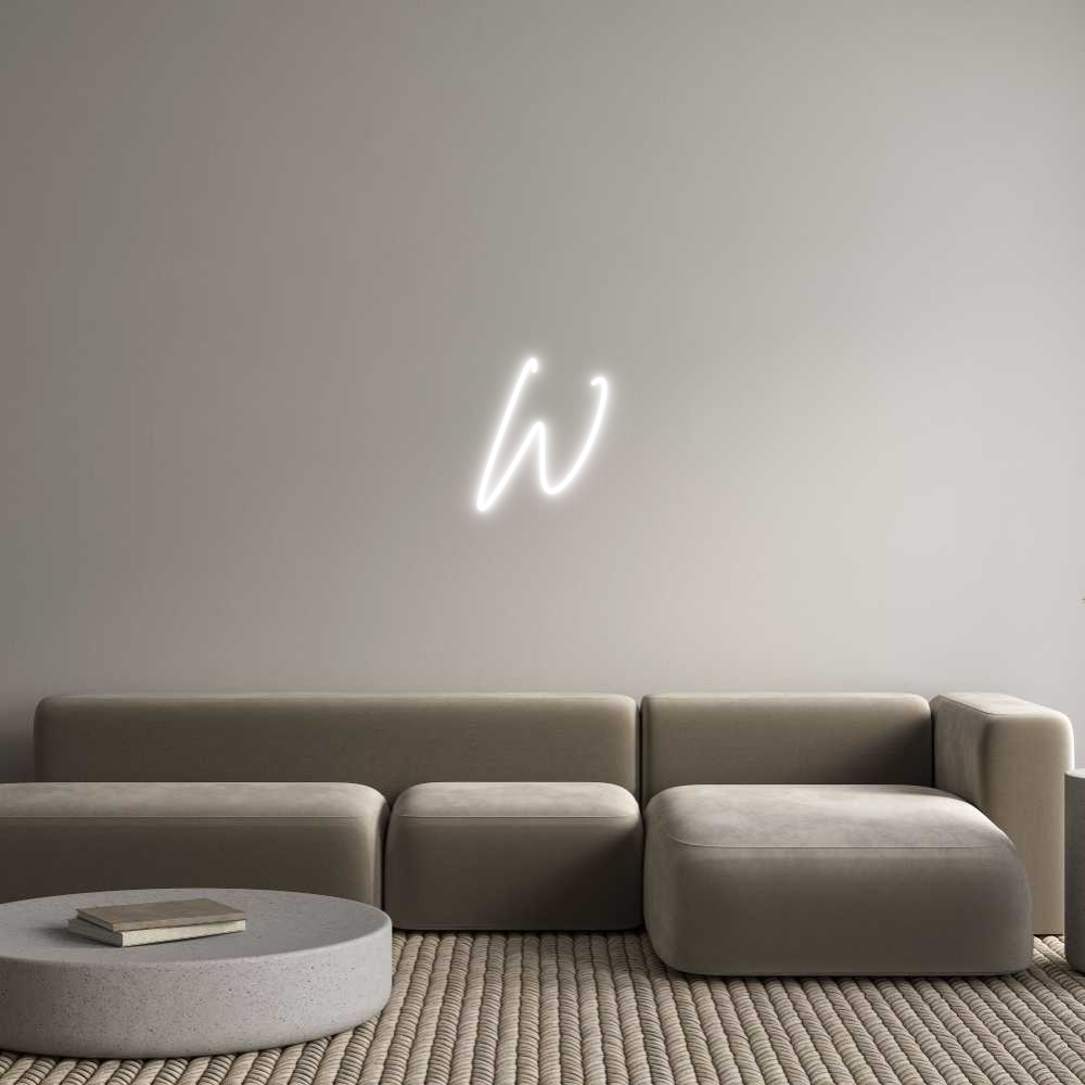 Custom Neon Sign Online Editor W