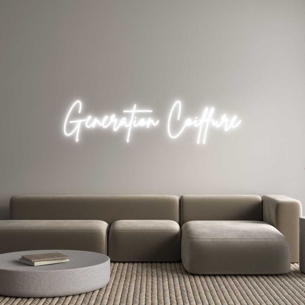 Custom Neon Sign Online Editor Génération Co...