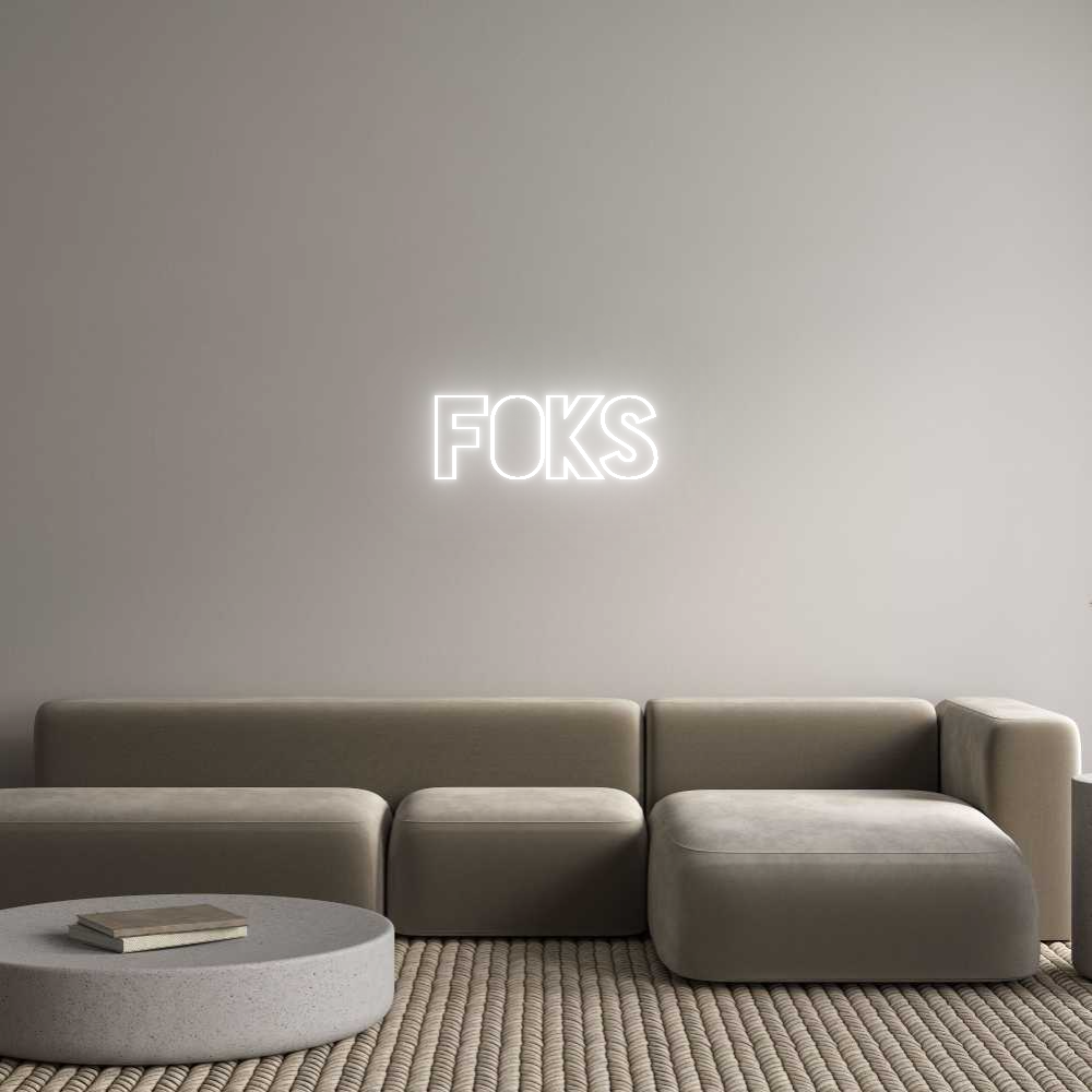 Custom Neon Sign Online Editor f0ks