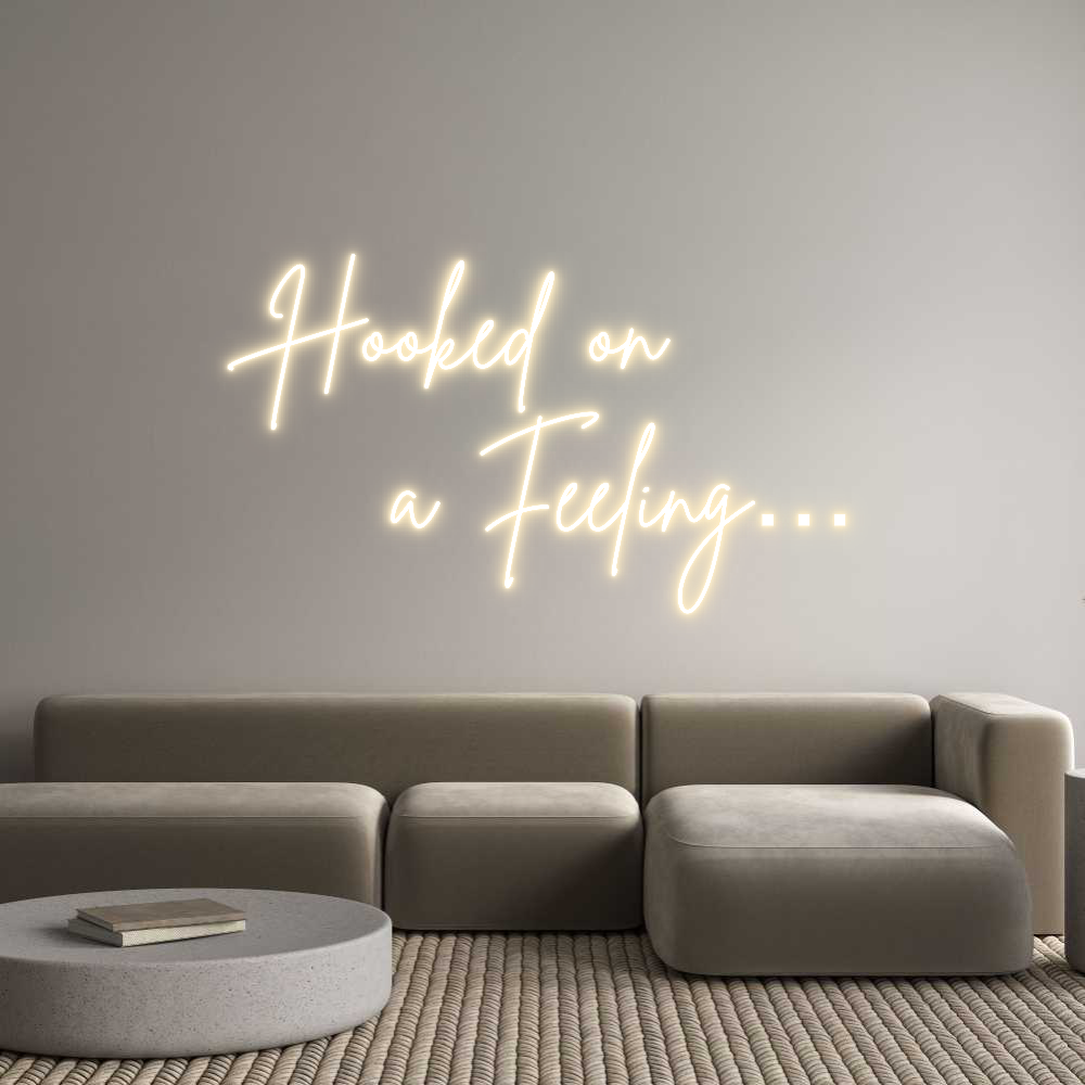 Custom Neon Sign Online Editor Hooked on 
 ...