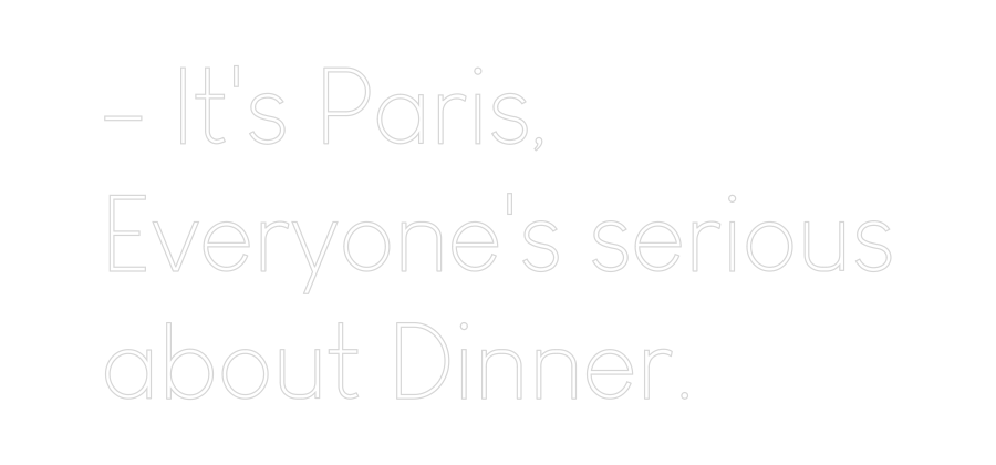 Custom Neon Sign Online Editor - It's Paris,...