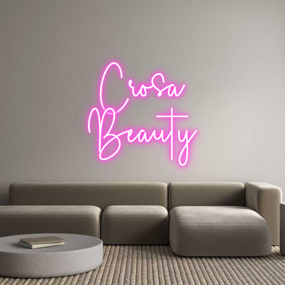 Custom Neon Sign Online Editor Crosa
Beauty