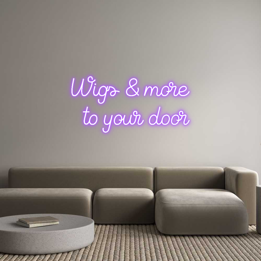 Custom Neon Sign Online Editor Wigs & more
...