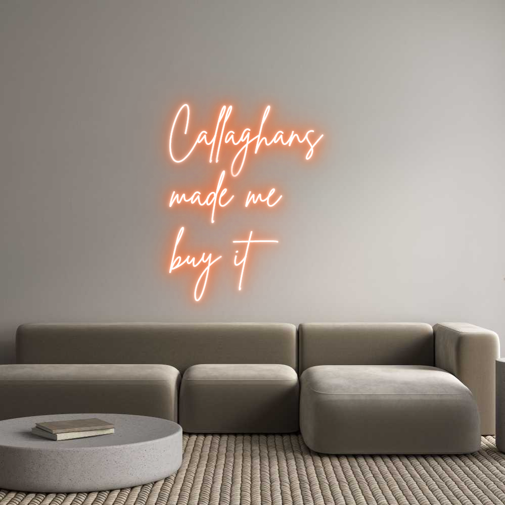 Custom Neon Sign Online Editor Callaghans 
...