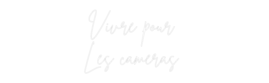 Custom Neon Sign Online Editor Vivre pour 
...