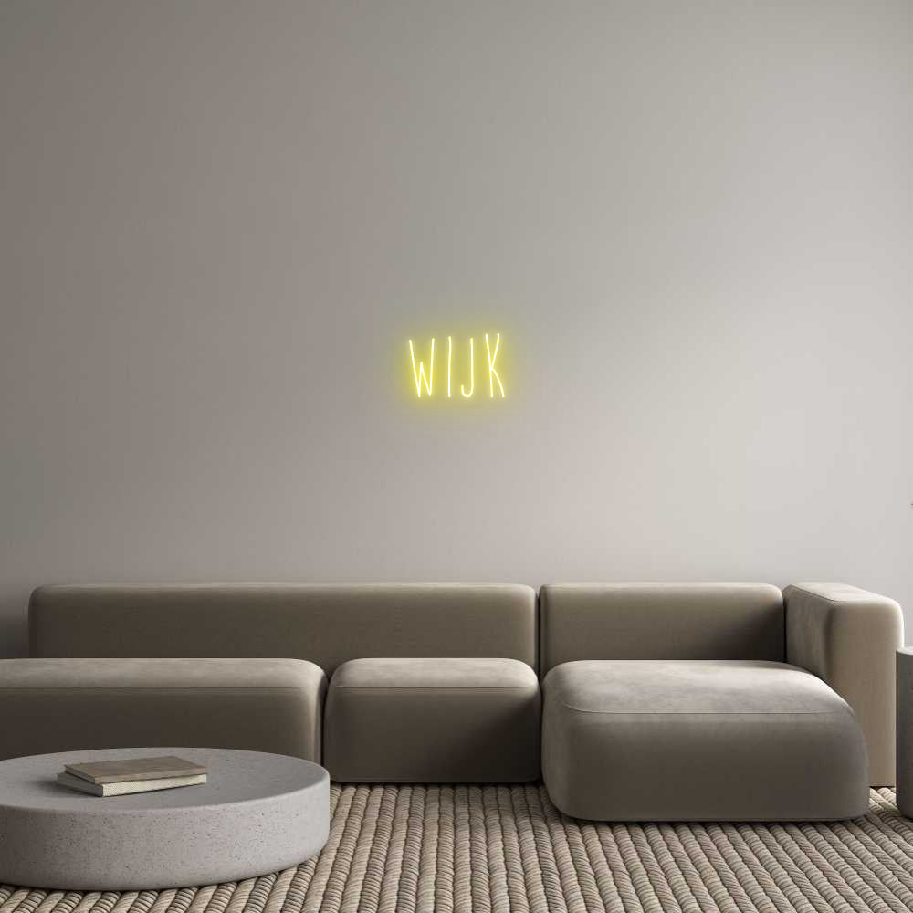 Custom Neon Sign Online Editor WIJK