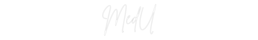 Custom Neon Sign Online Editor MedU
