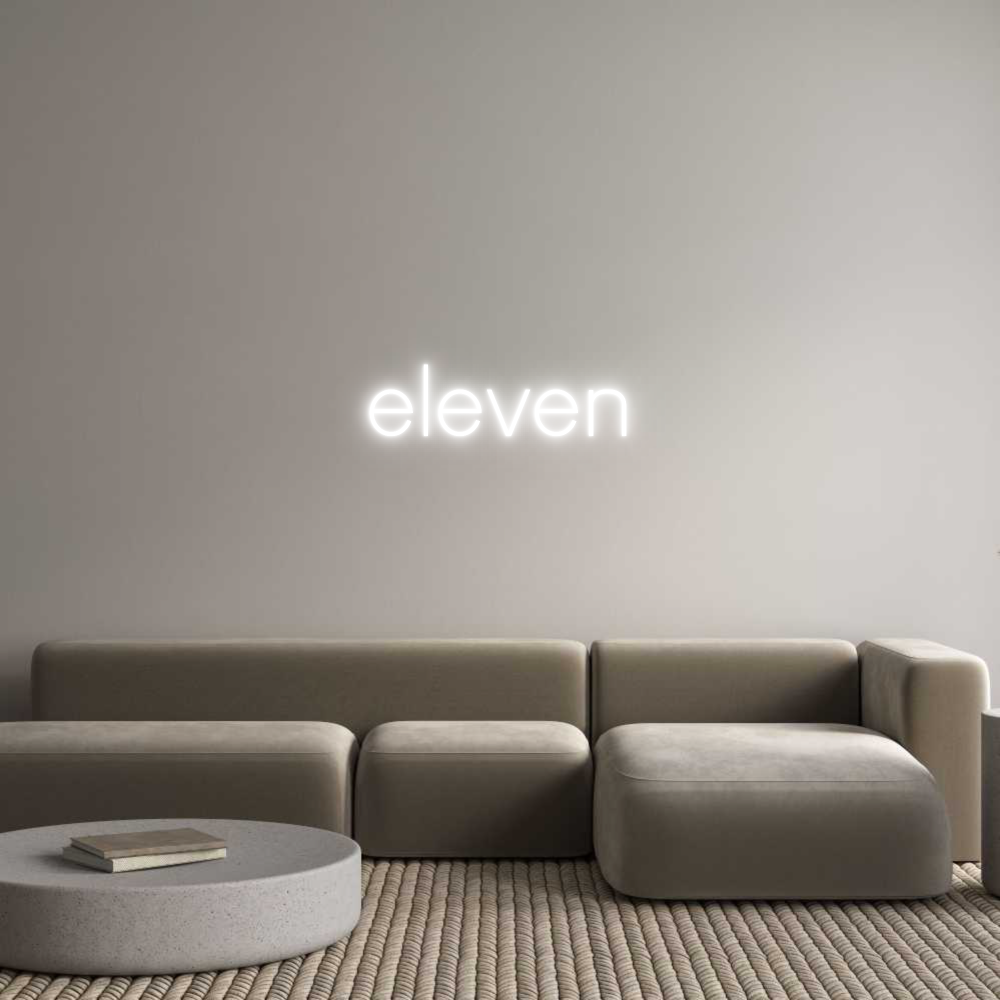 Custom Neon Sign Online Editor eleven