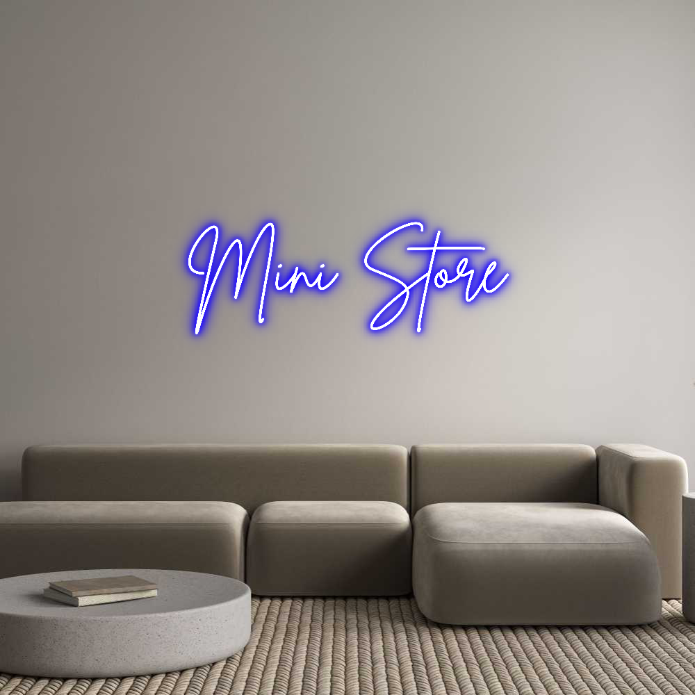 Custom Neon Sign Online Editor Mini Store