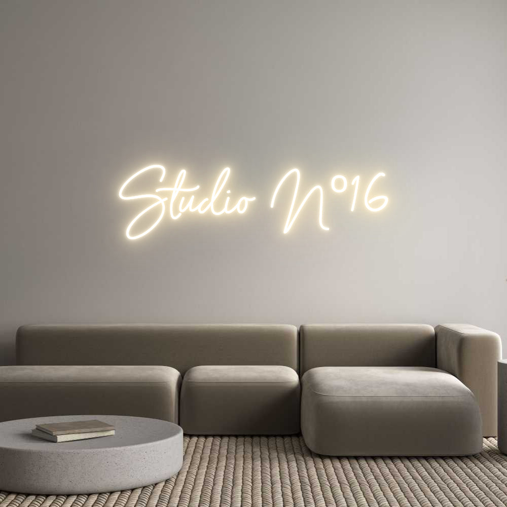Custom Neon Sign Online Editor Studio Nº16