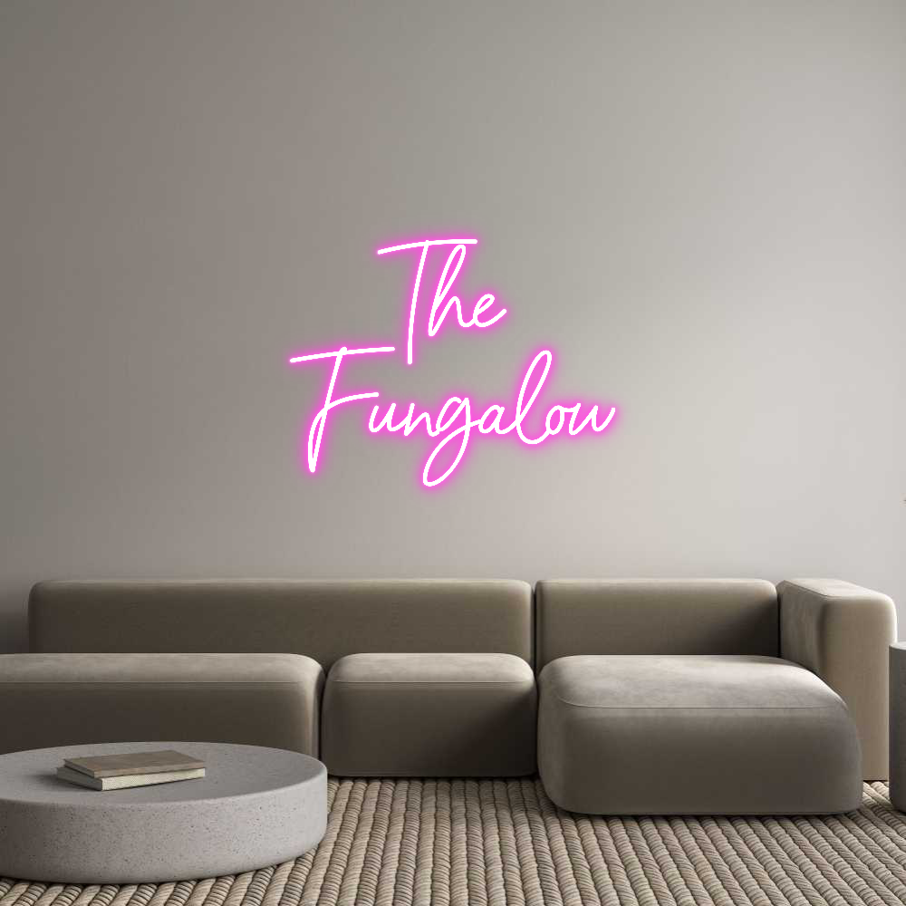 Custom Neon Sign Online Editor The 
Fungalow