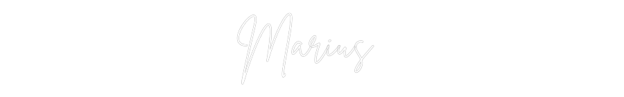 Custom Neon Sign Online Editor Marius