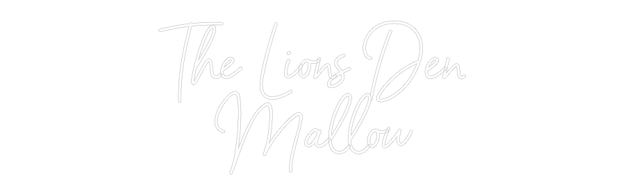 Custom Neon Sign Online Editor The Lions Den...