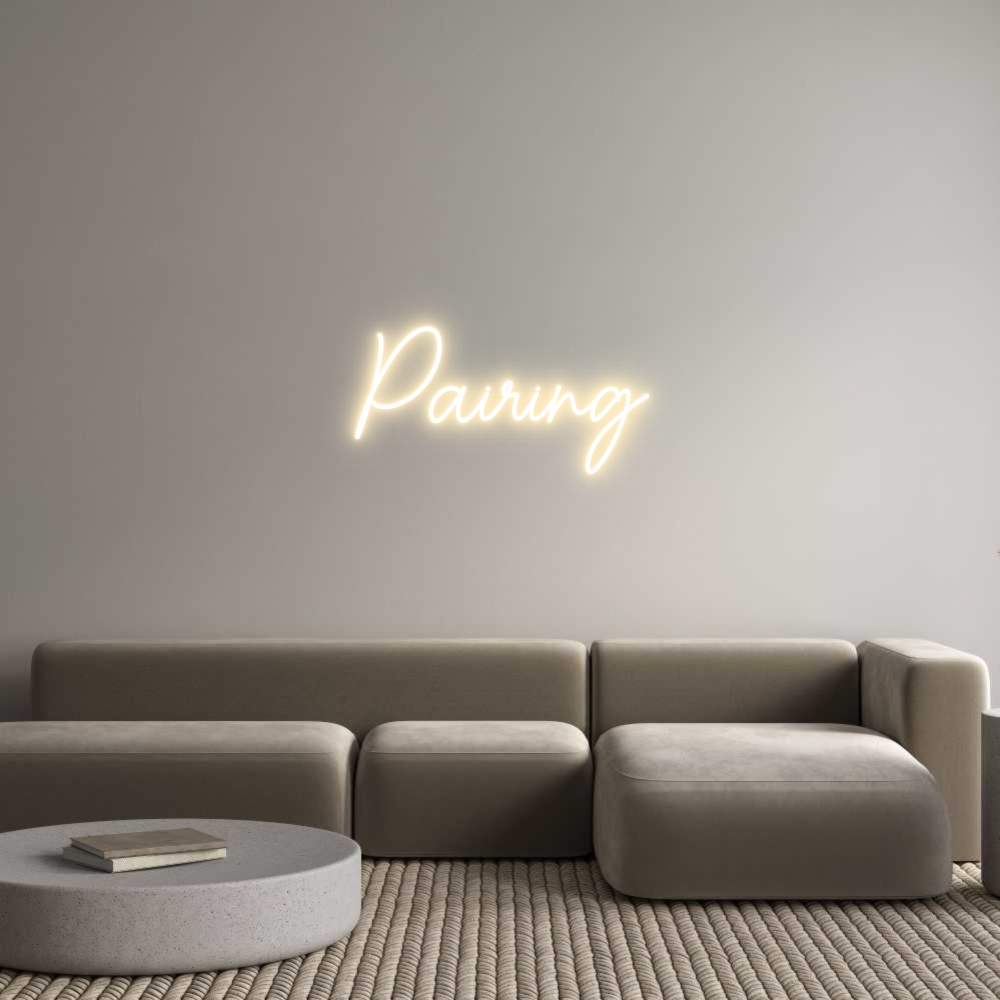 Custom Neon Sign Online Editor Pairing