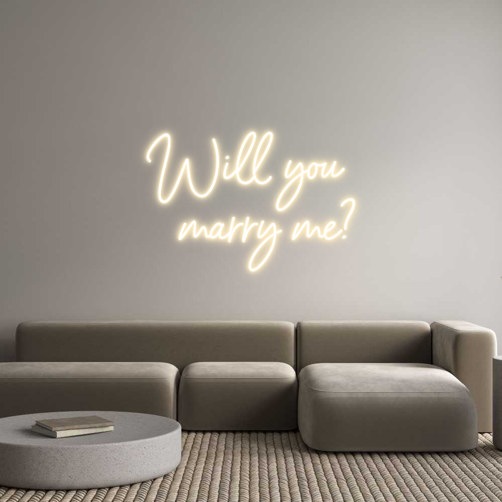 Custom Neon Sign Online Editor Will you 
  ...