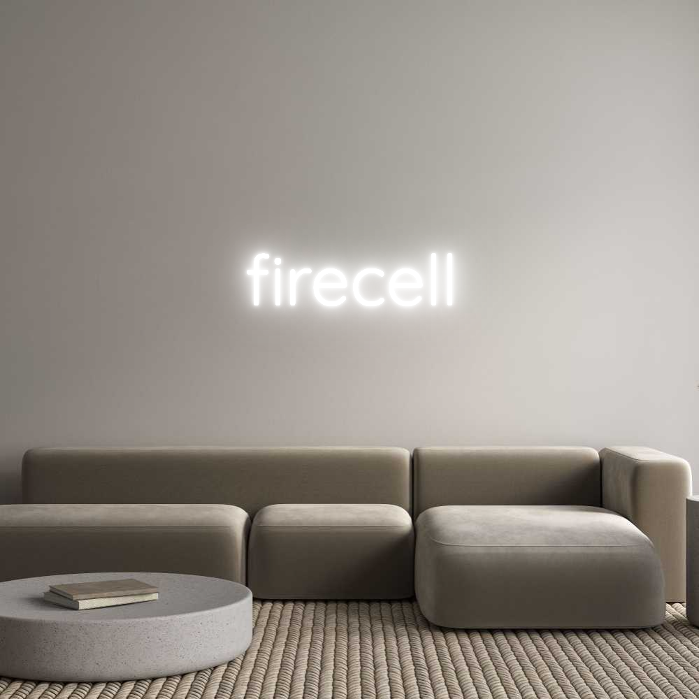 Custom Neon Sign Online Editor firecell