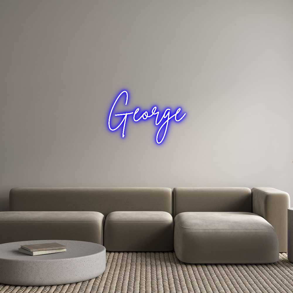 Custom Neon Sign Online Editor George