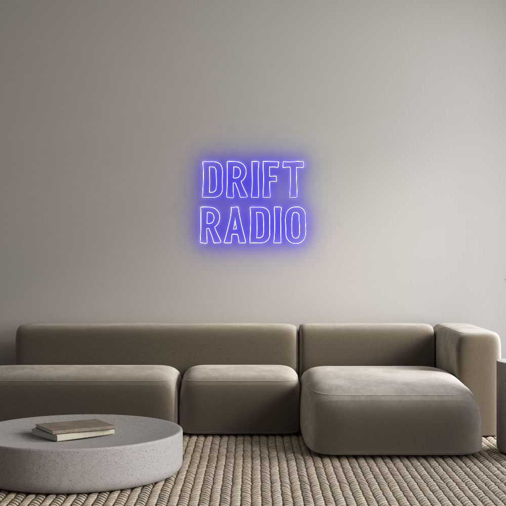 Custom Neon Sign Online Editor DRIFT
RADIO