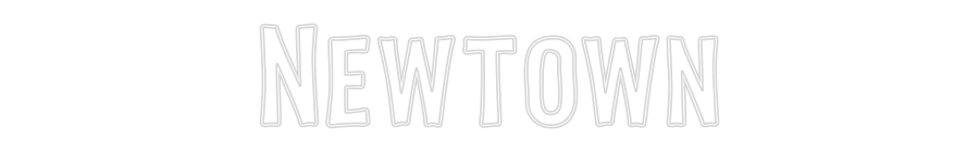 Custom Neon Sign Online Editor Newtown