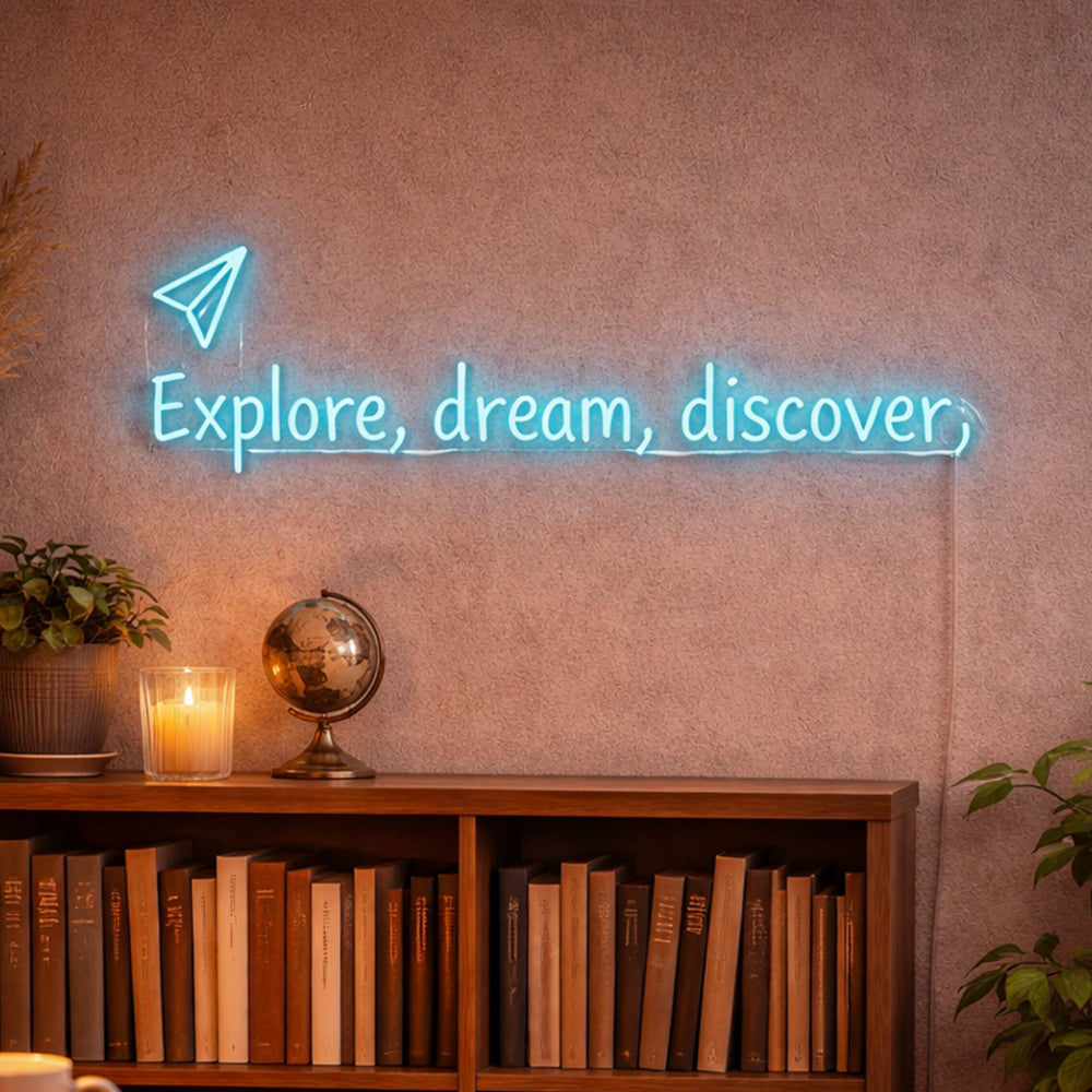 Explore LED Neon Sign - Made in London Inspirational Neon Signs