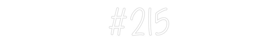 Custom Neon Sign Online Editor #215