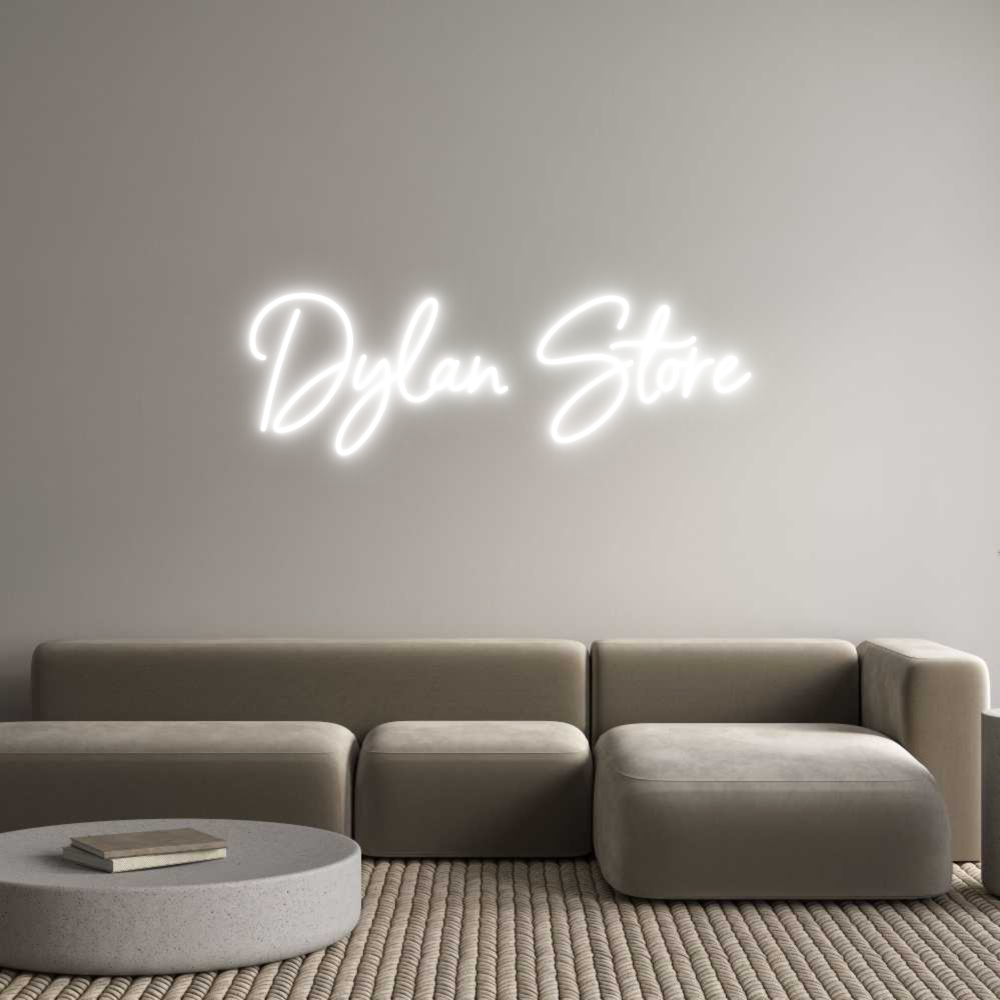 Custom Neon Sign Online Editor Dylan Store