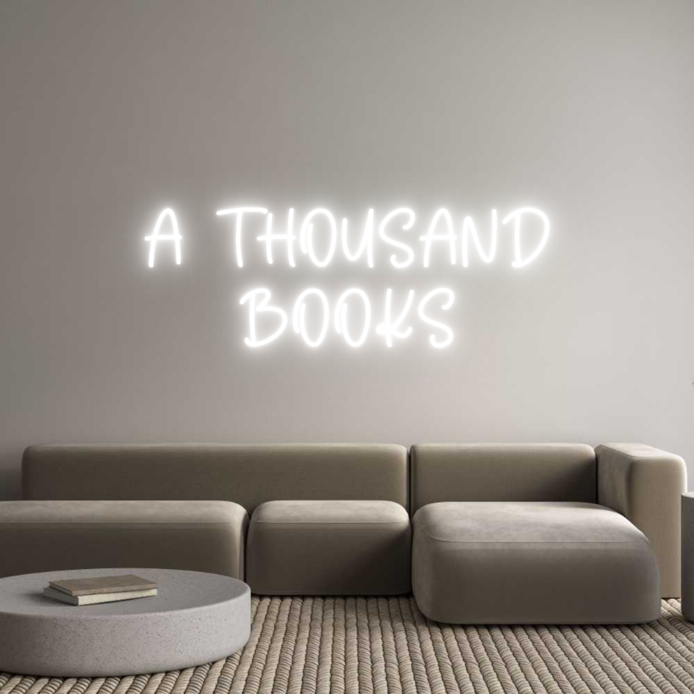 Custom Neon Sign Online Editor A  THOUSAND
...