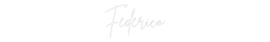 Custom Neon Sign Online Editor Federico