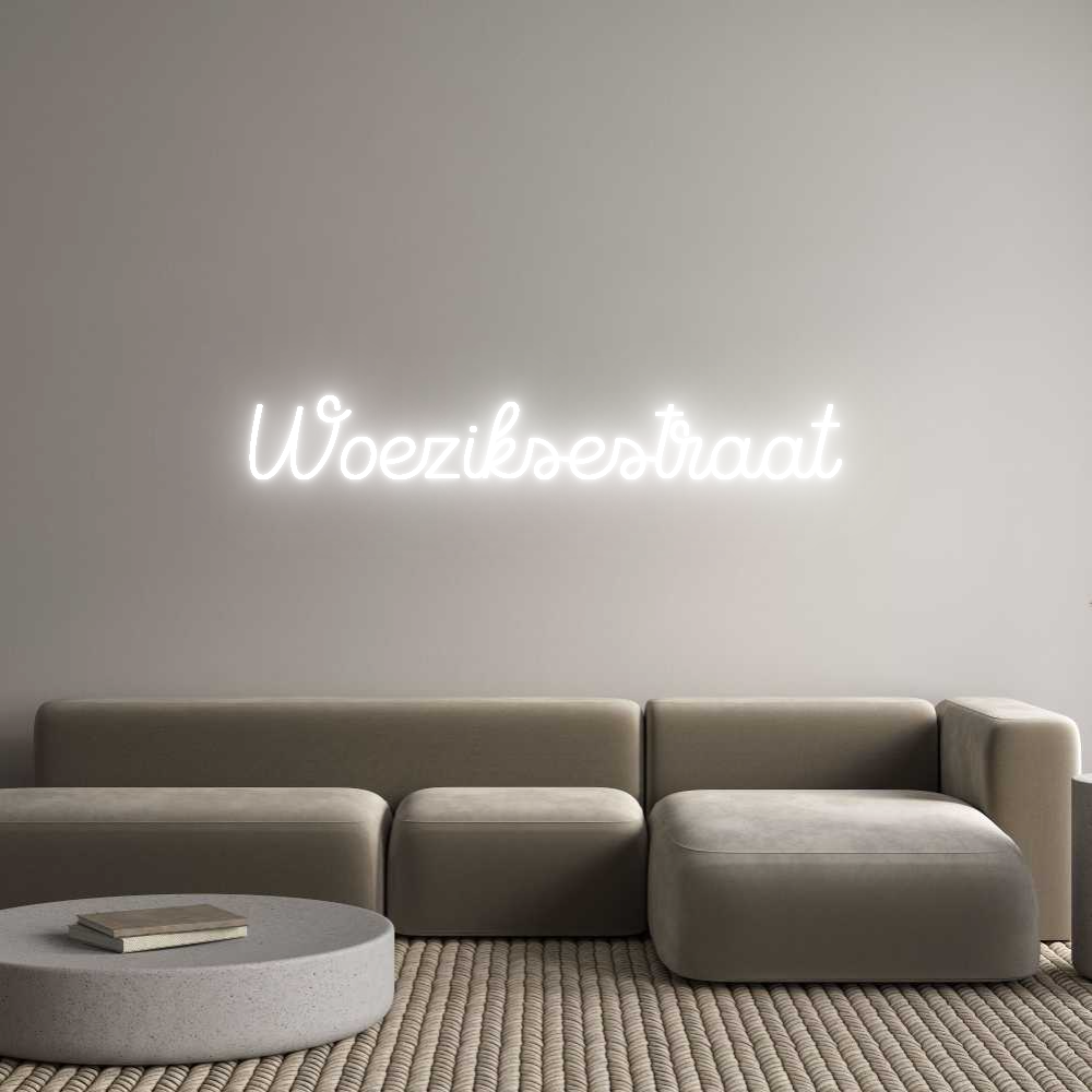 Custom Neon Sign Online Editor Woeziksestraat