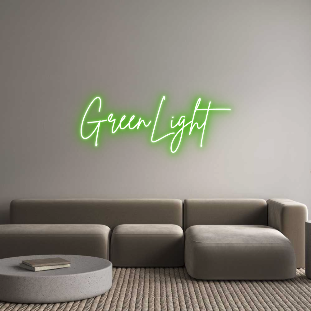 Custom Neon Sign Online Editor GreenLight