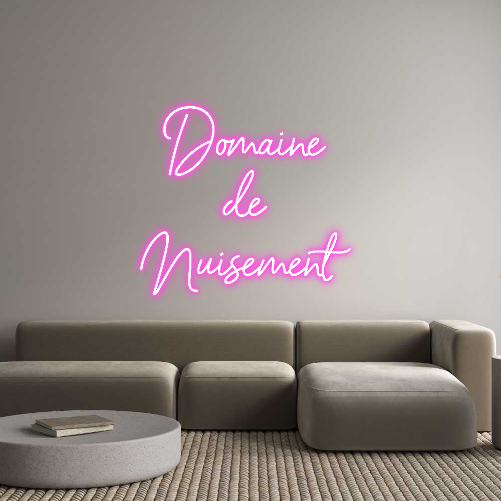 Custom Neon Sign Online Editor Domaine 
de ...