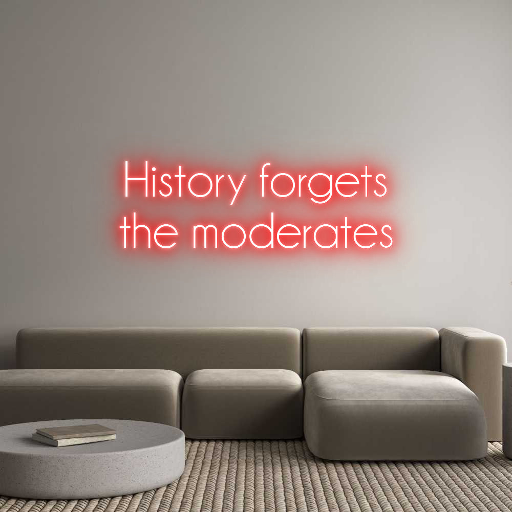 Custom Neon Sign Online Editor History forge...