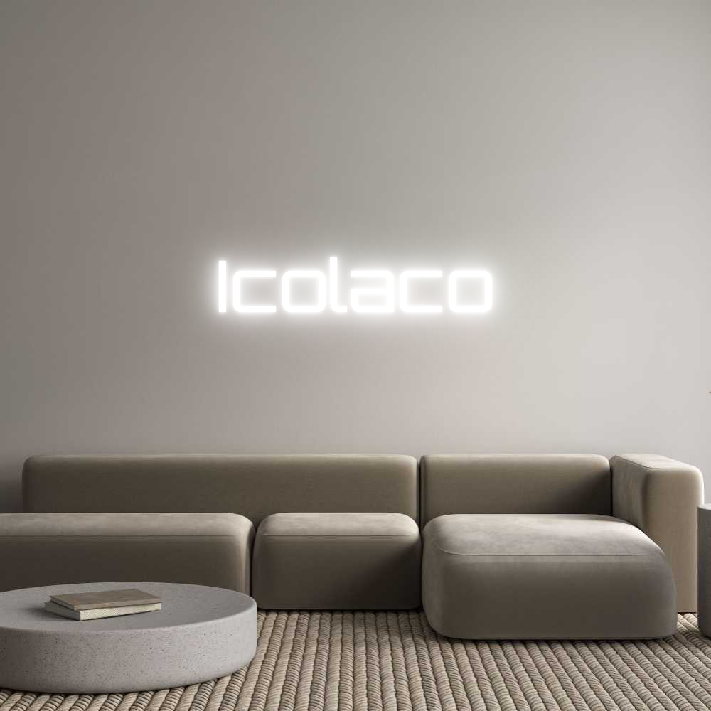 Custom Neon Sign Online Editor Icolaco