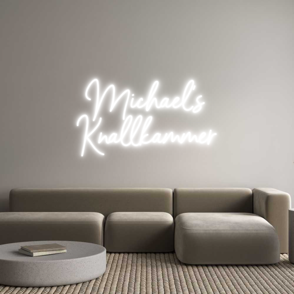 Custom Neon Sign Online Editor  Michael‘s
K...