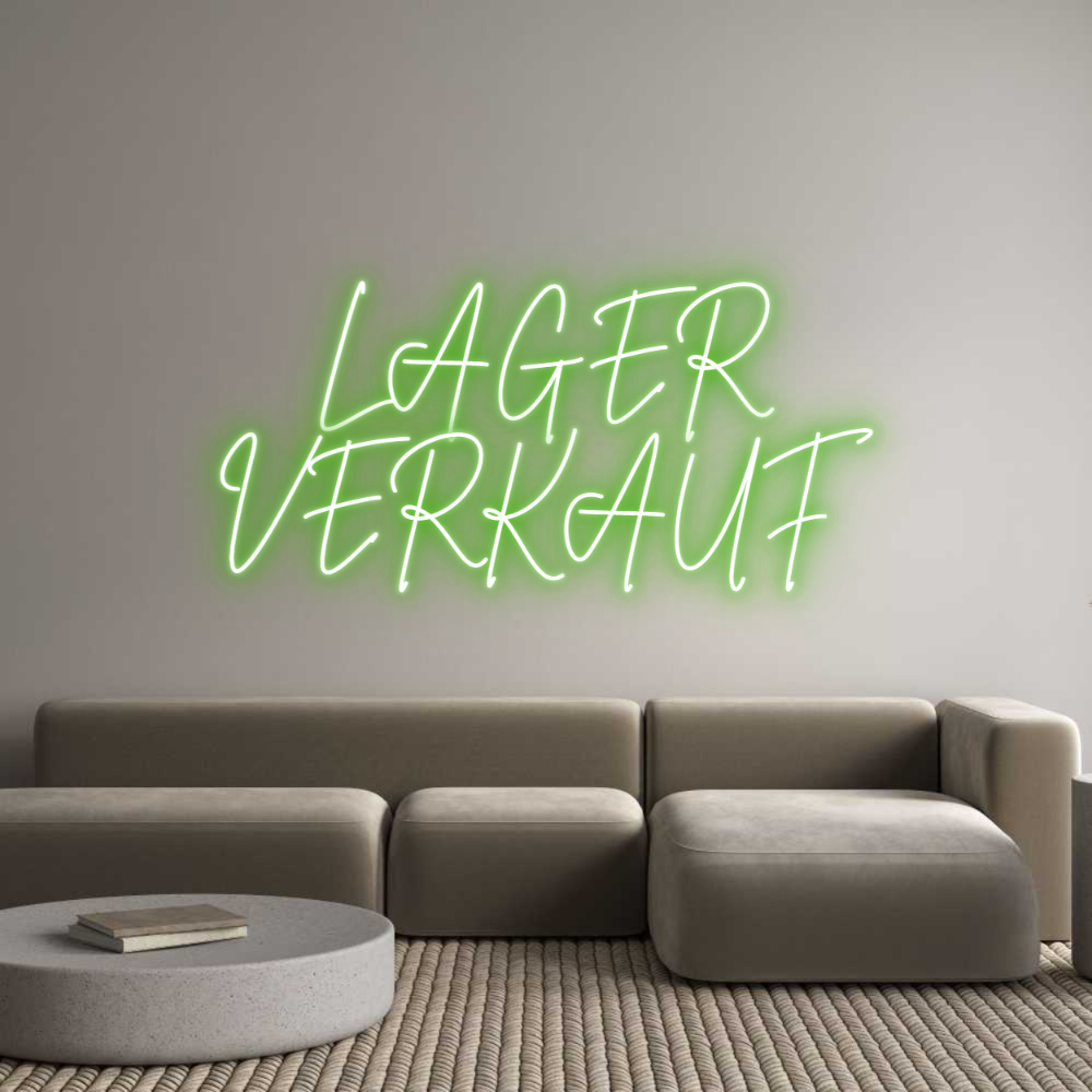Custom Neon Sign Online Editor LAGER
VERKAUF