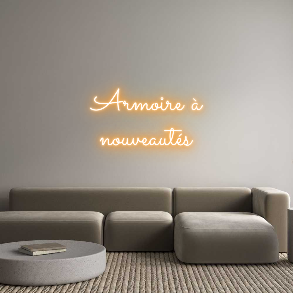 Custom Neon Sign Online Editor Armoire à
no...