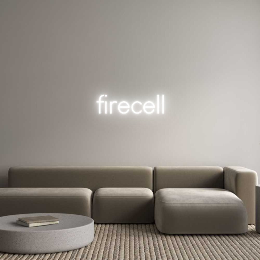 Custom Neon Sign Online Editor firecell