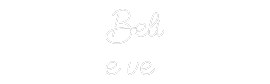 Custom Back Lit Neon Sign Online Editor Beli
e ve