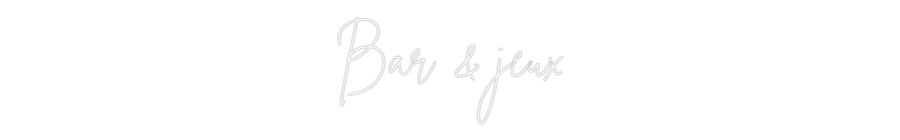 Custom Neon Sign Online Editor Bar & jeux