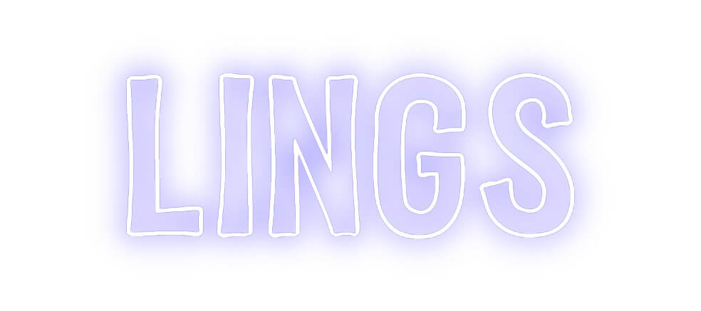 Custom Neon Sign Online Editor LINGS