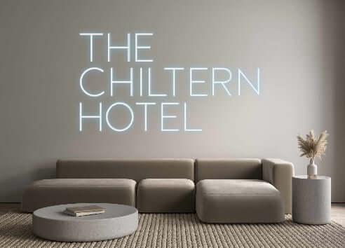 Custom Neon Sign Online Editor The
Chiltern...