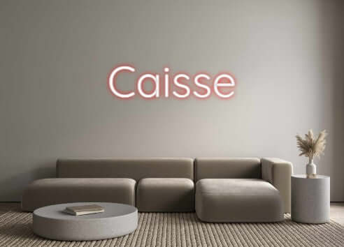 Custom Neon Sign Online Editor Caisse