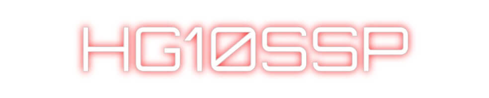 Custom Neon Sign Online Editor HG10SSP